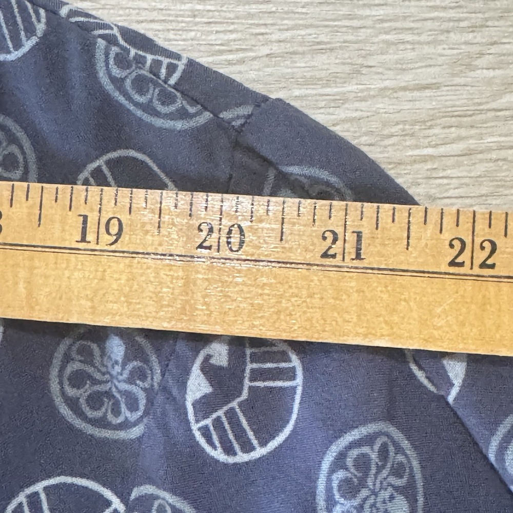 Marvel 2XL Mens Short Sleeve Button Shirt Blue Rayon - Picture 4 of 8